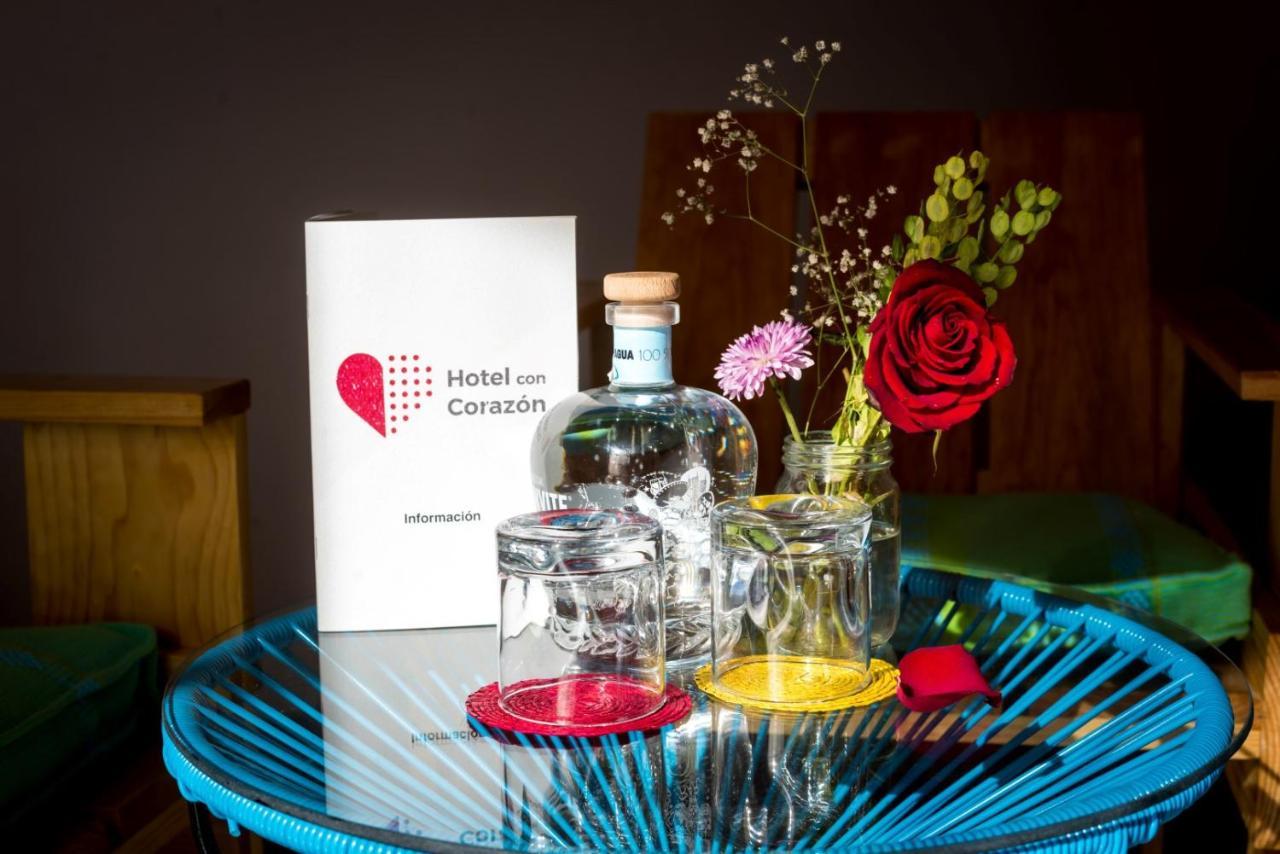Hotel Con Corazon Oaxaca Ngoại thất bức ảnh